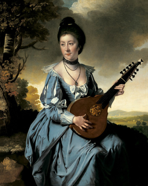 Portrait of Mrs. Robert Gwillym, 1766, Joseph Wright of Derby