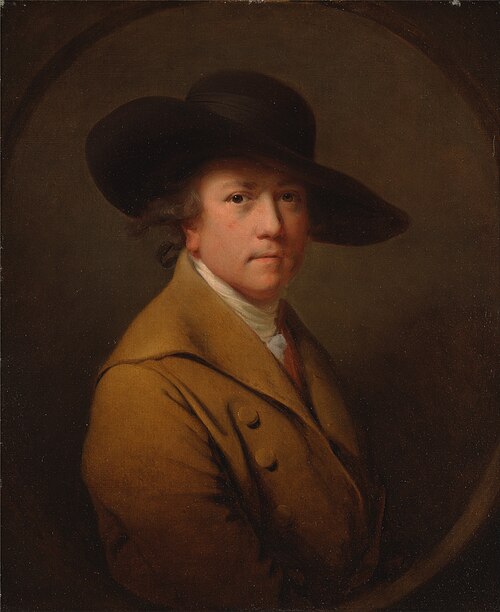 Autoportrait, 1780, Joseph Wright of Derby