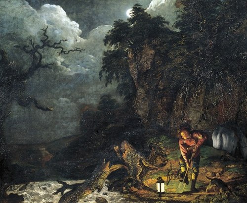 The Earthstopper, 1773, Joseph Wright of Derby