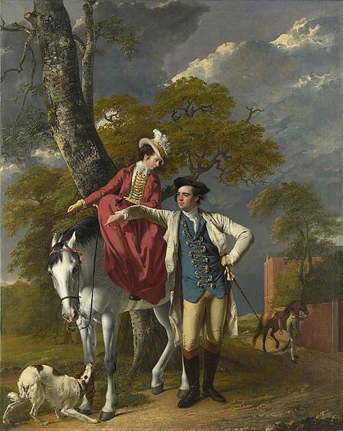 Mr and Mrs Thomas Coltman, 1771, Joseph Wright of Derby