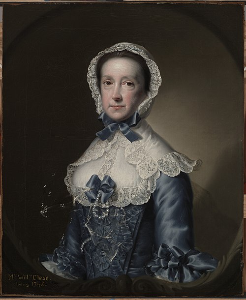 Portrait of Mrs. William Chase, Sr., 1762, Joseph Wright of Derby