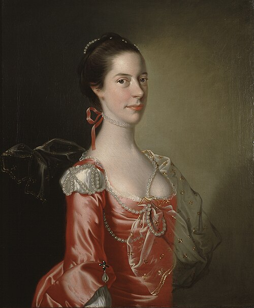 Portrait d'une dame, 1760, Joseph Wright of Derby