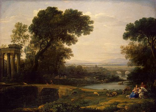 Four times of day, , Claude Gellée