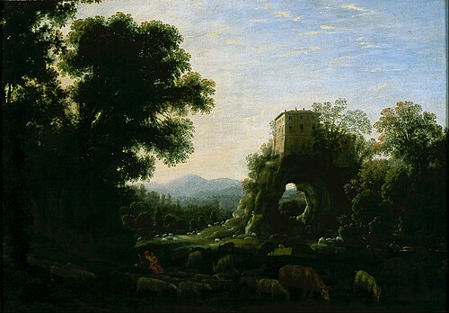 Pastoral Landscape, 1629, Claude Gellée