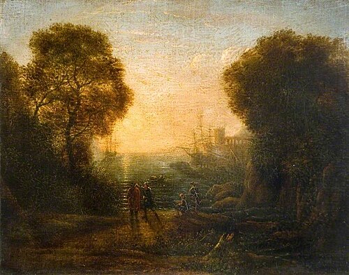 Coastal View, , Claude Gellée