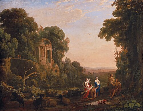 The Judgement of Pâris, 1633, Claude Gellée