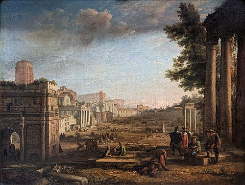 Campo Vaccino, 1636, Claude Gellée