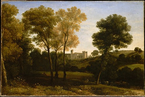 View of La Crescenza, 1650, Claude Gellée