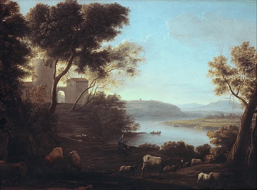 La Campagne romaine, 1639, Claude Gellée