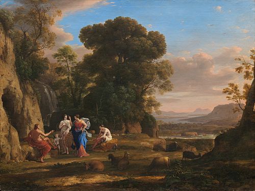 Le Jugement de Pâris, 1645, Claude Gellée