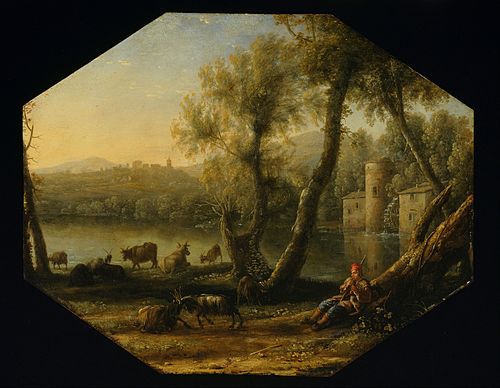 Paysage pastoral, 1636, Claude Gellée