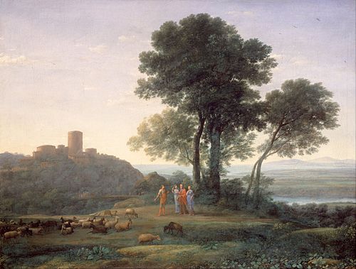 Jacob with Laban and his Daughters, 1676, Claude Gellée