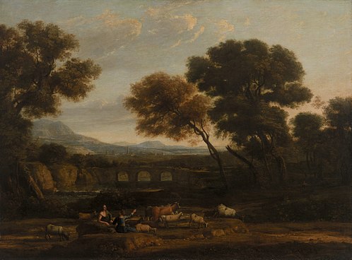Pastoral Landscape, , Claude Gellée