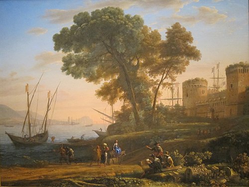 An Artist Studying from Nature, 1639, Claude Gellée