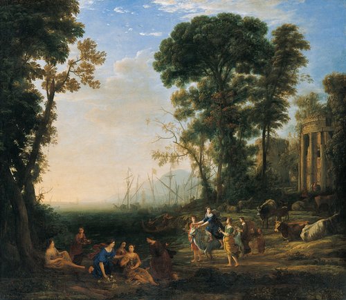 Coast Scene with Europa and the Bull, 1634, Claude Gellée