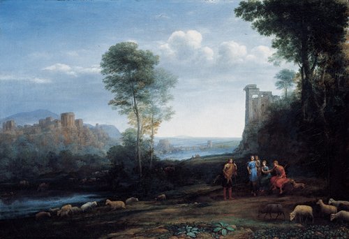 Pastoral Landscape, 1677, Claude Gellée