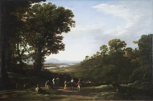 Villagers Dancing, , Claude Gellée