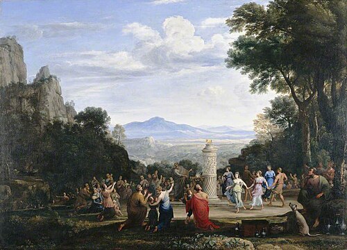 The Adoration of the Golden Calf, 1660, Claude Gellée