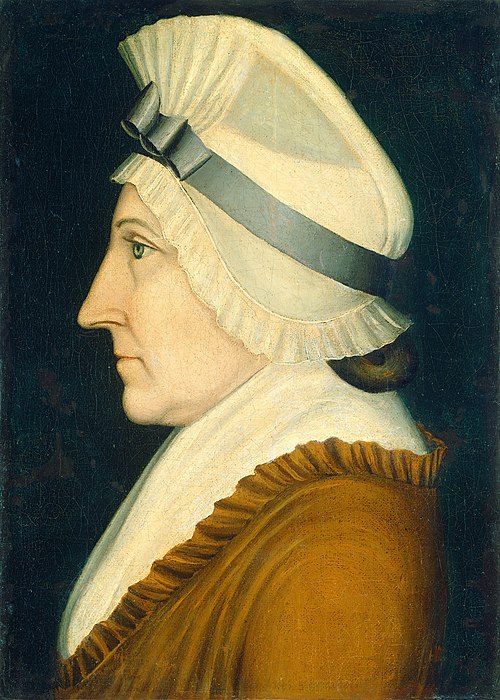 Lady in a White Mob Cap, 1805, Benjamin Greenleaf