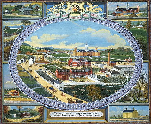 Berks County Almshouse, 1878, 1878, Charles C. Hofmann
