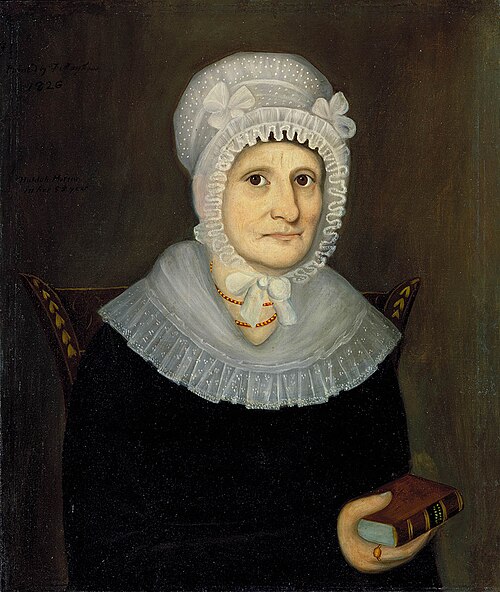 Hulda Martin in her 55 year, 1826, Frederick Mayhew