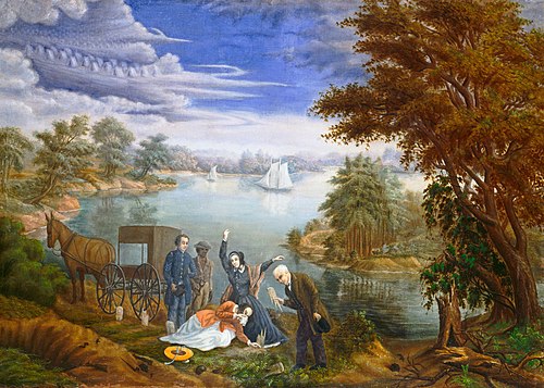 The Exhumation, 1890, Linton Park