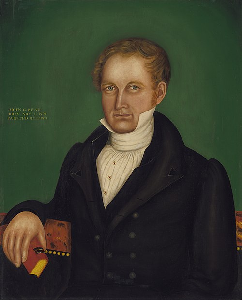 John G. Read, 1833, Royall Brewster Smith