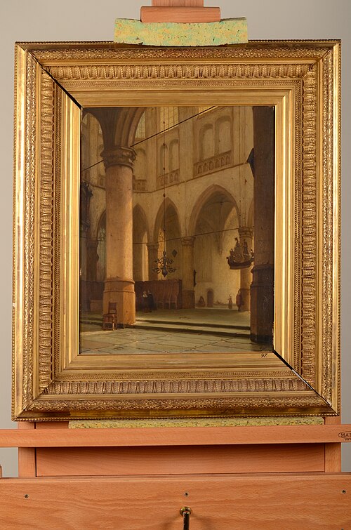 Interieur Grote Kerk, , Jan Jacob Schenkel