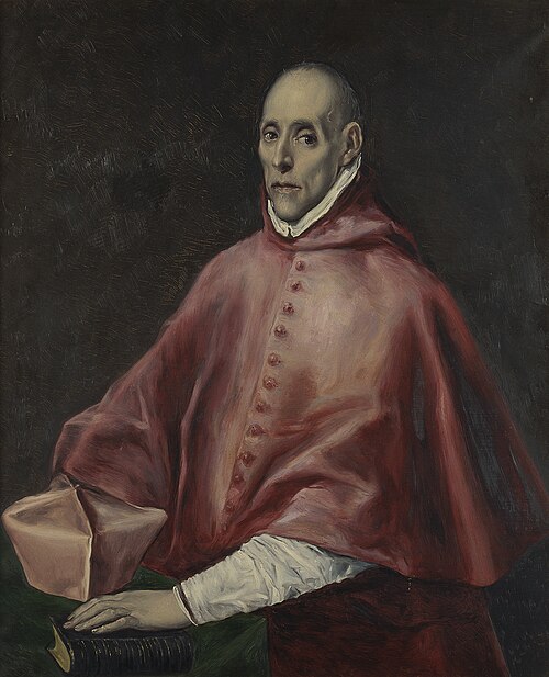 Portrait of Cardinal Tavera (copy), 1878, Matías Moreno