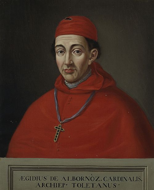 Cardinal Gil Álvarez de Albornoz, 1878, Matías Moreno