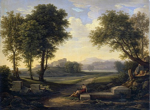 Ideal Landscape, 1810, Johann Christian Reinhart