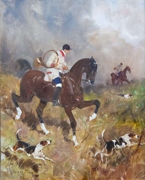 Cavalier de chasse à courre, 1892, René Princeteau