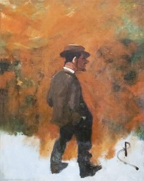 Henri de Toulouse-Lautrec à 19ans, 1883, René Princeteau