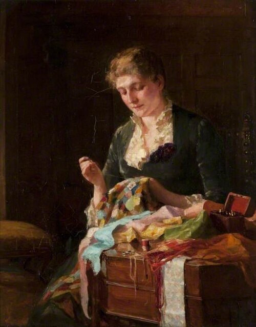 Patchwork, 1888, Helen Russell Salmon