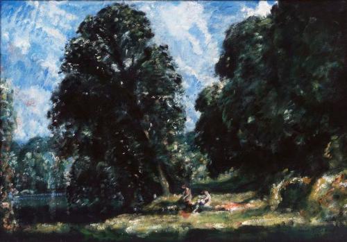A Yorkshire River - Summer, 1928, David Muirhead