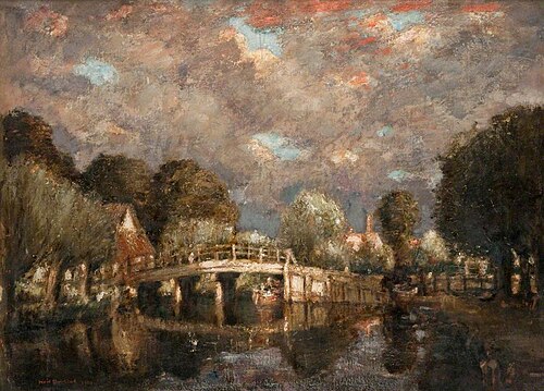 Flatford Mill, 1900, David Muirhead