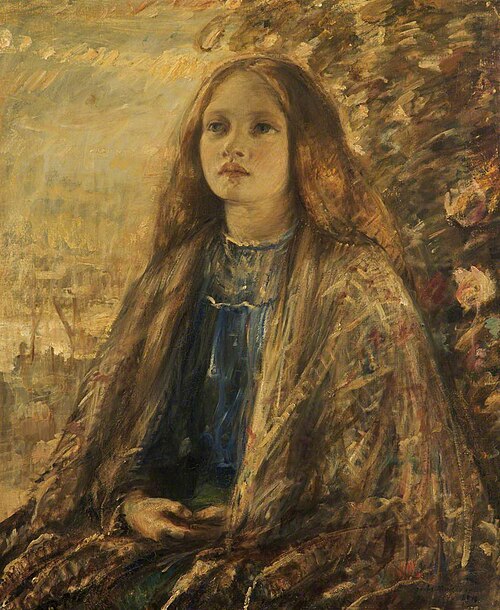 Portrait of a Girl, 1916, David Muirhead