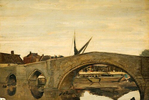 The Bridge at Aylesford, 1924, David Muirhead