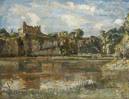 Chepstow Castle, 1925, David Muirhead