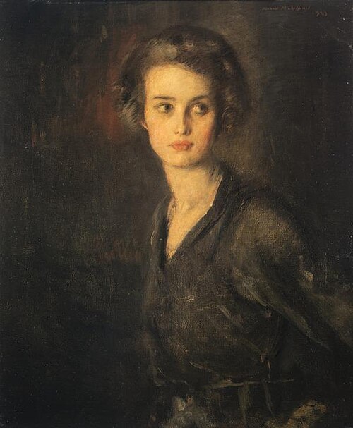Portrait of a Lady, 1923, David Muirhead
