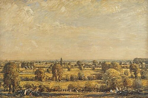 Landscape with Figures, 1911, David Muirhead