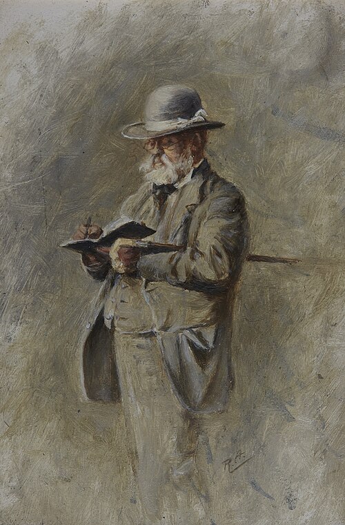 Samuel Bough, 1822 - 1878. Landscape painter, 1870, Robert Anderson