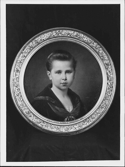 Prince Alfred of Edinburgh (1874-1899), 1880, Robert Antoine Müller