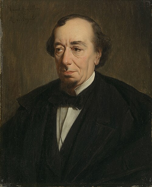 Benjamin Disraeli, 1st Earl of Beaconsfield (1804-1881), 1879, Robert Antoine Müller