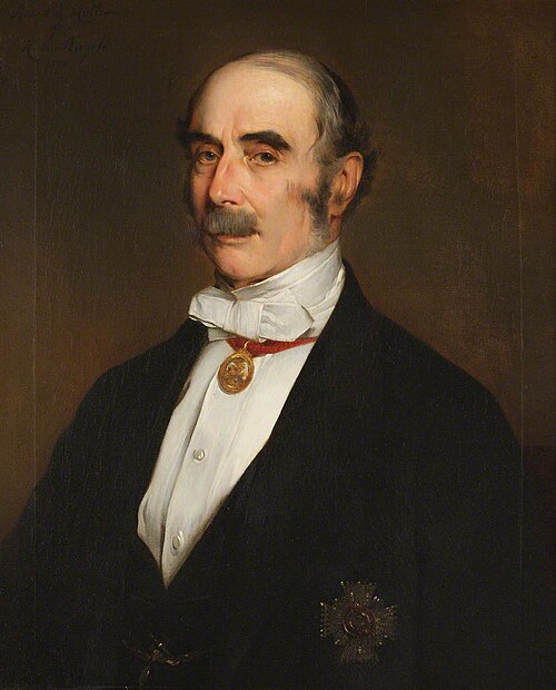 Lt-Gen. Sir Thomas Myddelton Biddulph KCB (1809-1878) (copy after original by Baron Henrich von Ange, 1878, Robert Antoine Müller