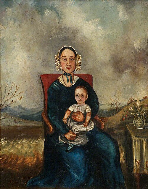 Mrs Mary and Miss Sarah Williams, 1850, David Patrick