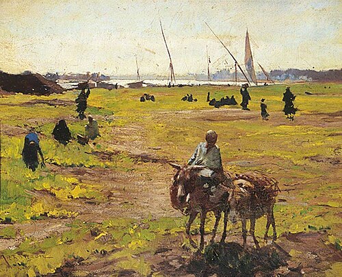 On the Flats, Egypt, 1895, Robert Atkinson