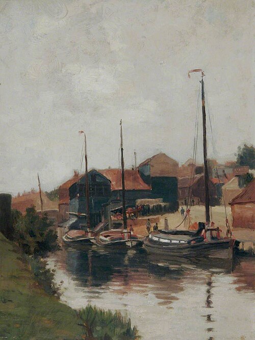 By the Riverside, 1900, Robert Bagge-Scott