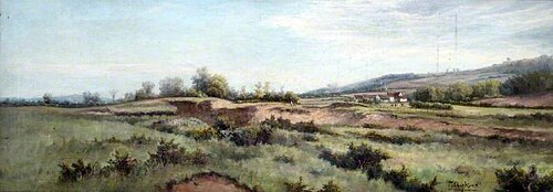 Golf Links, Ganton Sands Quarry, Yorkshire, 1909, Robert Clarkson