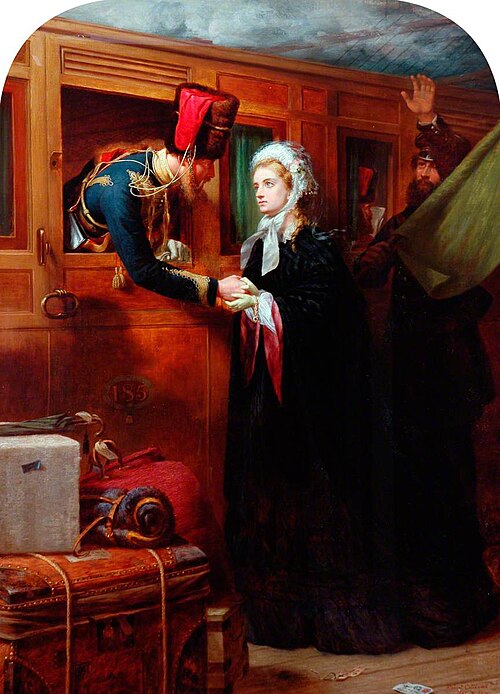 Farewell to the Light Brigade, 1870, Robert Collinson
